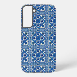 Mediterrane Tegels, Portugees, Azulejo, Majolica Samsung Galaxy Hoesje