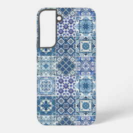 Mediterrane Tegels, Portugees, Azulejo, Majolica Samsung Galaxy Hoesje