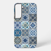 Mediterrane Tegels, Portugees, Azulejo, Majolica Samsung Galaxy Hoesje (Achterkant)