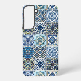 Mediterrane Tegels, Portugees, Azulejo, Majolica Samsung Galaxy Hoesje