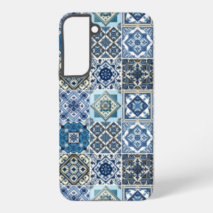 Mediterrane Tegels, Portugees, Azulejo, Majolica Samsung Galaxy Hoesje