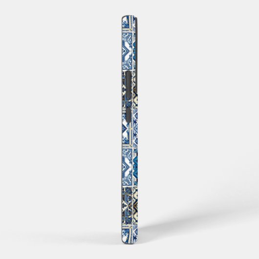 Mediterrane Tegels, Portugees, Azulejo, Majolica Samsung Galaxy Hoesje (Rechterkant)