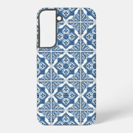 Mediterrane Tegels, Portugees, Azulejo, Majolica Samsung Galaxy Hoesje