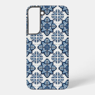 Mediterrane Tegels, Portugees, Azulejo, Majolica Samsung Galaxy Hoesje