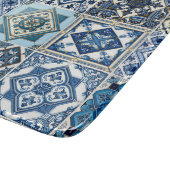 Mediterrane Tegels, Portugees, Azulejo, Majolica Snijplank (Hoek)