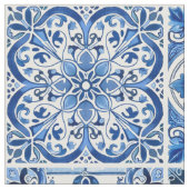 Mediterrane Tegels, Portugees, Azulejo, Majolica Stof (Close Up)