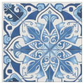 Mediterrane Tegels, Portugees, Azulejo, Majolica Stof (Close Up)