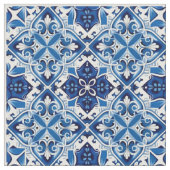 Mediterrane Tegels, Portugees, Azulejo, Majolica Stof (Close Up)