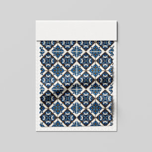 Mediterrane Tegels, Portugees, Azulejo, Majolica Stof