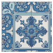 Mediterrane Tegels, Portugees, Azulejo, Majolica Stof (Close Up)