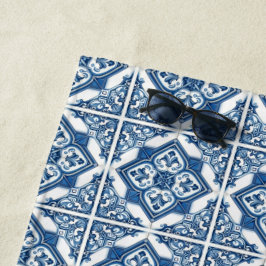 Mediterrane Tegels, Portugees, Azulejo, Majolica Strandlaken