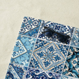 Mediterrane Tegels, Portugees, Azulejo, Majolica Strandlaken