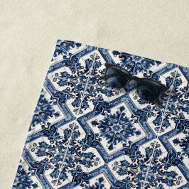 Mediterrane Tegels, Portugees, Azulejo, Majolica Strandlaken