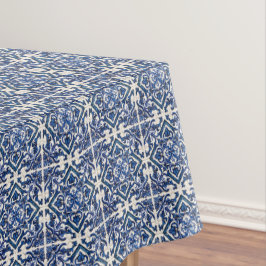 Mediterrane Tegels, Portugees, Azulejo, Majolica Tafelkleed