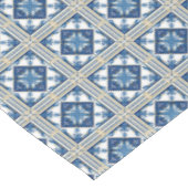 Mediterrane Tegels, Portugees, Azulejo, Majolica Tafelkleed (Gekanteld)