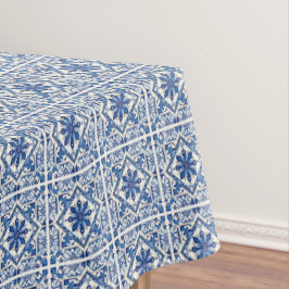 Mediterrane Tegels, Portugees, Azulejo, Majolica Tafelkleed