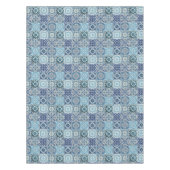 Mediterrane Tegels, Portugees, Azulejo, Majolica Tafelkleed (Voorkant)