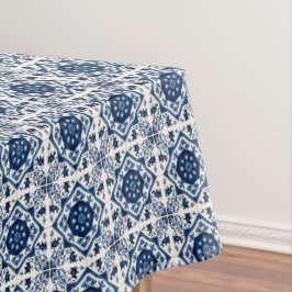 Mediterrane Tegels, Portugees, Azulejo, Majolica Tafelkleed