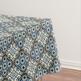 Mediterrane Tegels, Portugees, Azulejo, Majolica Tafelkleed