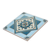 Mediterrane Tegels, Portugees, Azulejo, Majolica Tegeltje (Zijkant)