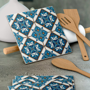 Mediterrane Tegels, Portugees, Azulejo, Majolica Tegeltje