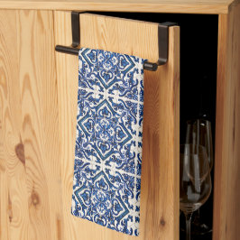 Mediterrane Tegels, Portugees, Azulejo, Majolica Theedoek