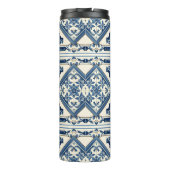 Mediterrane Tegels, Portugees, Azulejo, Majolica Thermosbeker (Achterkant)