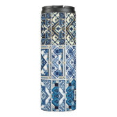 Mediterrane Tegels, Portugees, Azulejo, Majolica Thermosbeker (Achterkant)