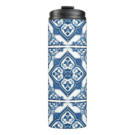 Mediterrane Tegels, Portugees, Azulejo, Majolica Thermosbeker