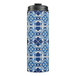 Mediterrane Tegels, Portugees, Azulejo, Majolica Thermosbeker