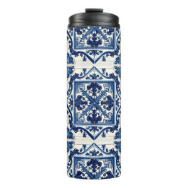 Mediterrane Tegels, Portugees, Azulejo, Majolica Thermosbeker