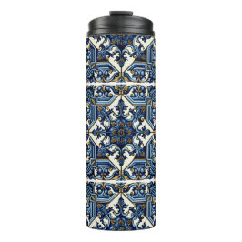 Mediterrane Tegels, Portugees, Azulejo, Majolica Thermosbeker