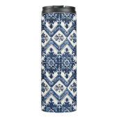 Mediterrane Tegels, Portugees, Azulejo, Majolica Thermosbeker (Achterkant)