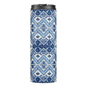 Mediterrane Tegels, Portugees, Azulejo, Majolica Thermosbeker (Achterkant)