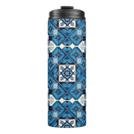 Mediterrane Tegels, Portugees, Azulejo, Majolica Thermosbeker