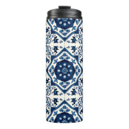 Mediterrane Tegels, Portugees, Azulejo, Majolica Thermosbeker