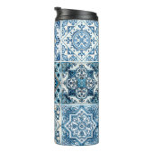 Mediterrane Tegels, Portugees, Azulejo, Majolica Thermosbeker (Geroteerd rechts)