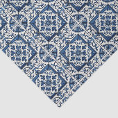 Mediterrane Tegels, Portugees, Azulejo, Majolica Tissuepapier (Detail)