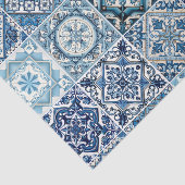 Mediterrane Tegels, Portugees, Azulejo, Majolica Tissuepapier (Detail)