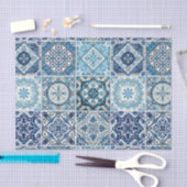 Mediterrane Tegels, Portugees, Azulejo, Majolica Tissuepapier (Craft)