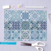 Mediterrane Tegels, Portugees, Azulejo, Majolica Tissuepapier (Craft)