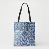 Mediterrane Tegels, Portugees, Azulejo, Majolica Tote Bag