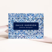 Mediterrane Tegels, Portugees, Azulejo, Majolica Visitekaartje