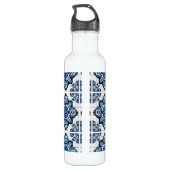 Mediterrane Tegels, Portugees, Azulejo, Majolica Waterfles (Achterkant)