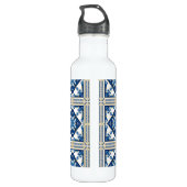 Mediterrane Tegels, Portugees, Azulejo, Majolica Waterfles (Achterkant)