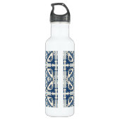 Mediterrane Tegels, Portugees, Azulejo, Majolica Waterfles (Achterkant)