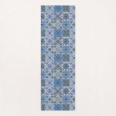Mediterrane Tegels, Portugees, Azulejo, Majolica Yogamat (Voorkant)
