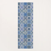 Mediterrane Tegels, Portugees, Azulejo, Majolica Yogamat (Achterkant)