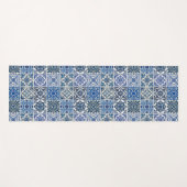 Mediterrane Tegels, Portugees, Azulejo, Majolica Yogamat (Voorkant (horizontaal))