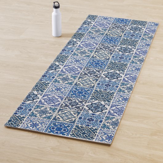 Mediterrane Tegels, Portugees, Azulejo, Majolica Yogamat (In situ)